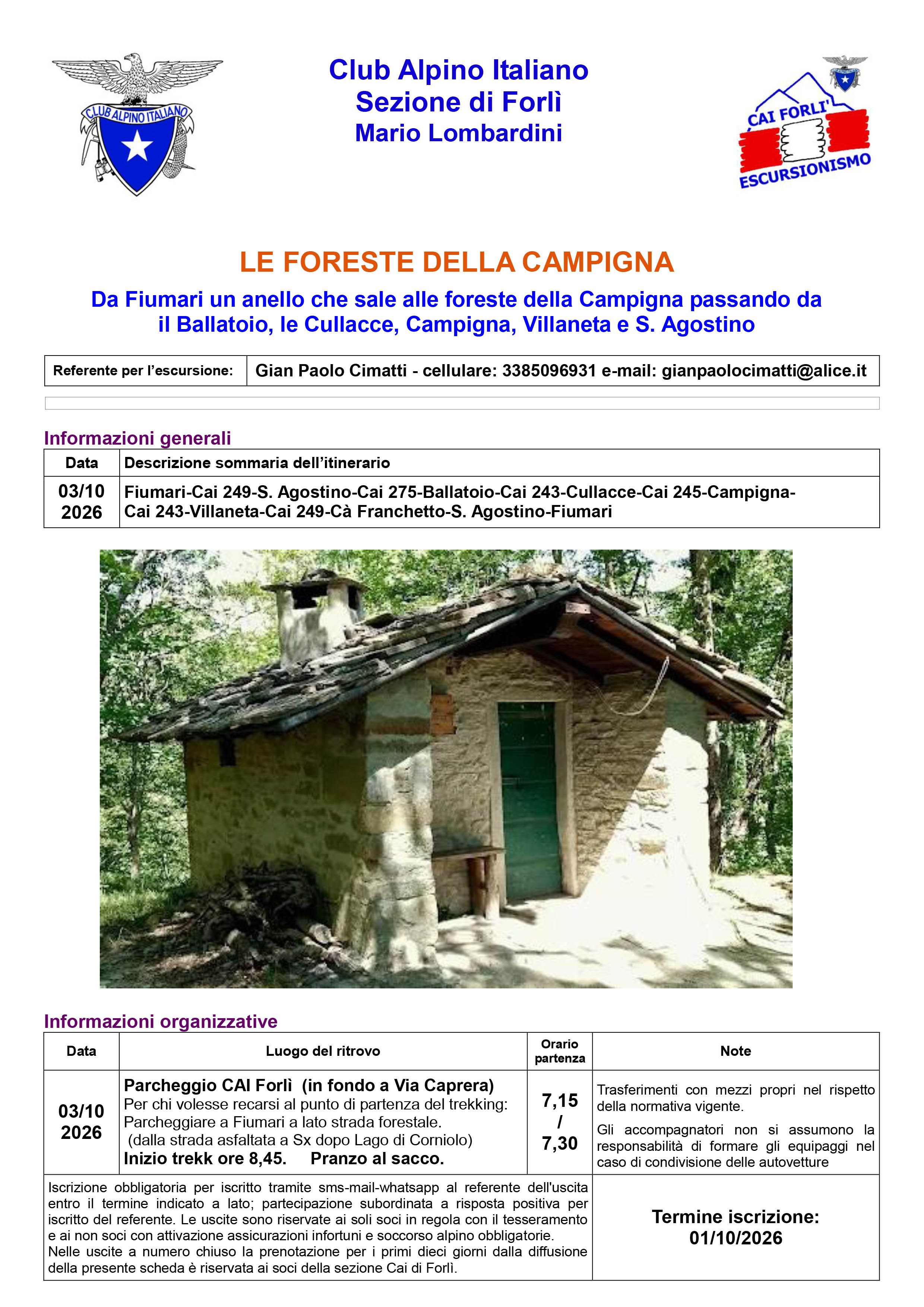 2026 10 03 Le foreste di Campigna