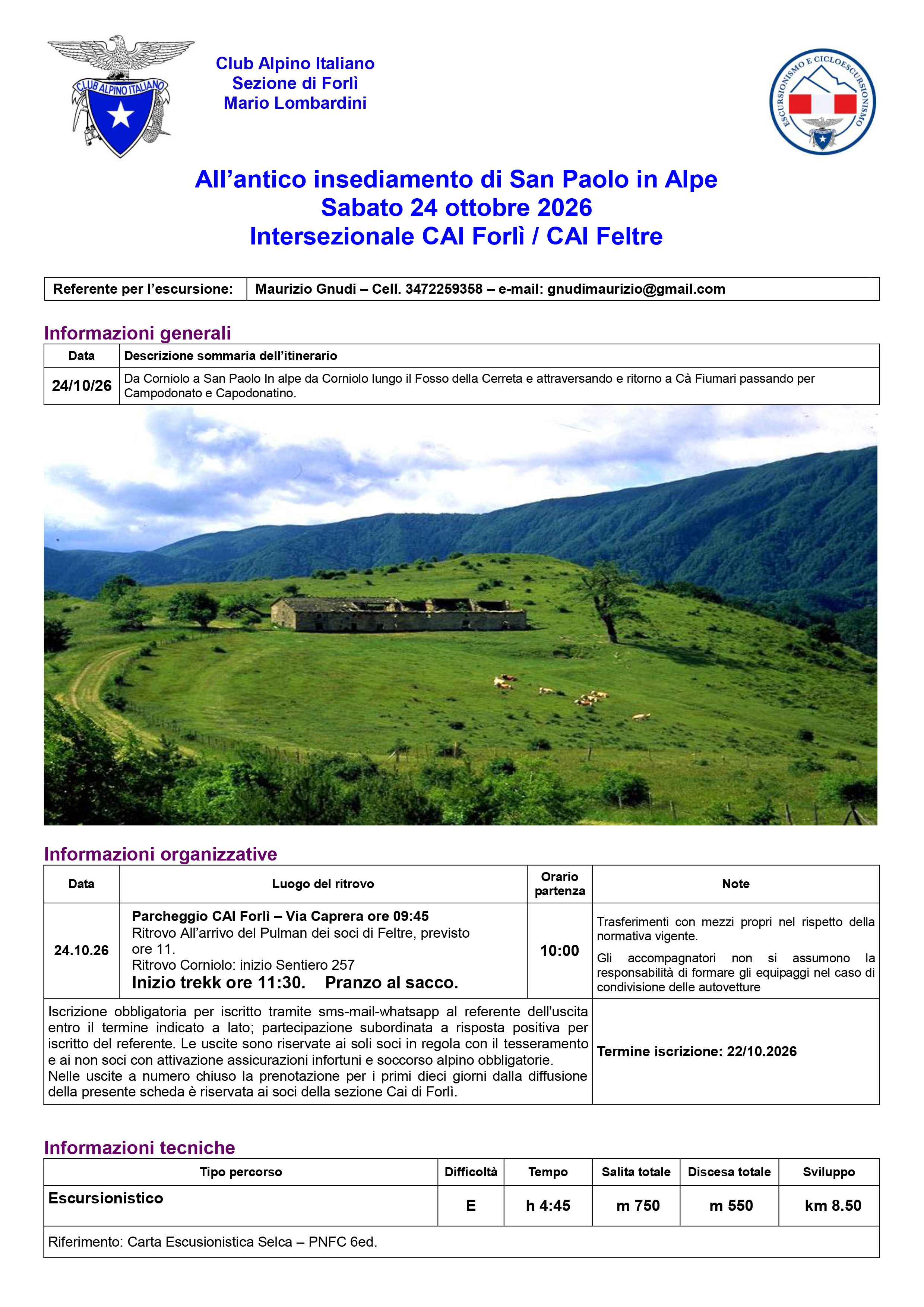 2026 10 24 San Paolo in Alpe