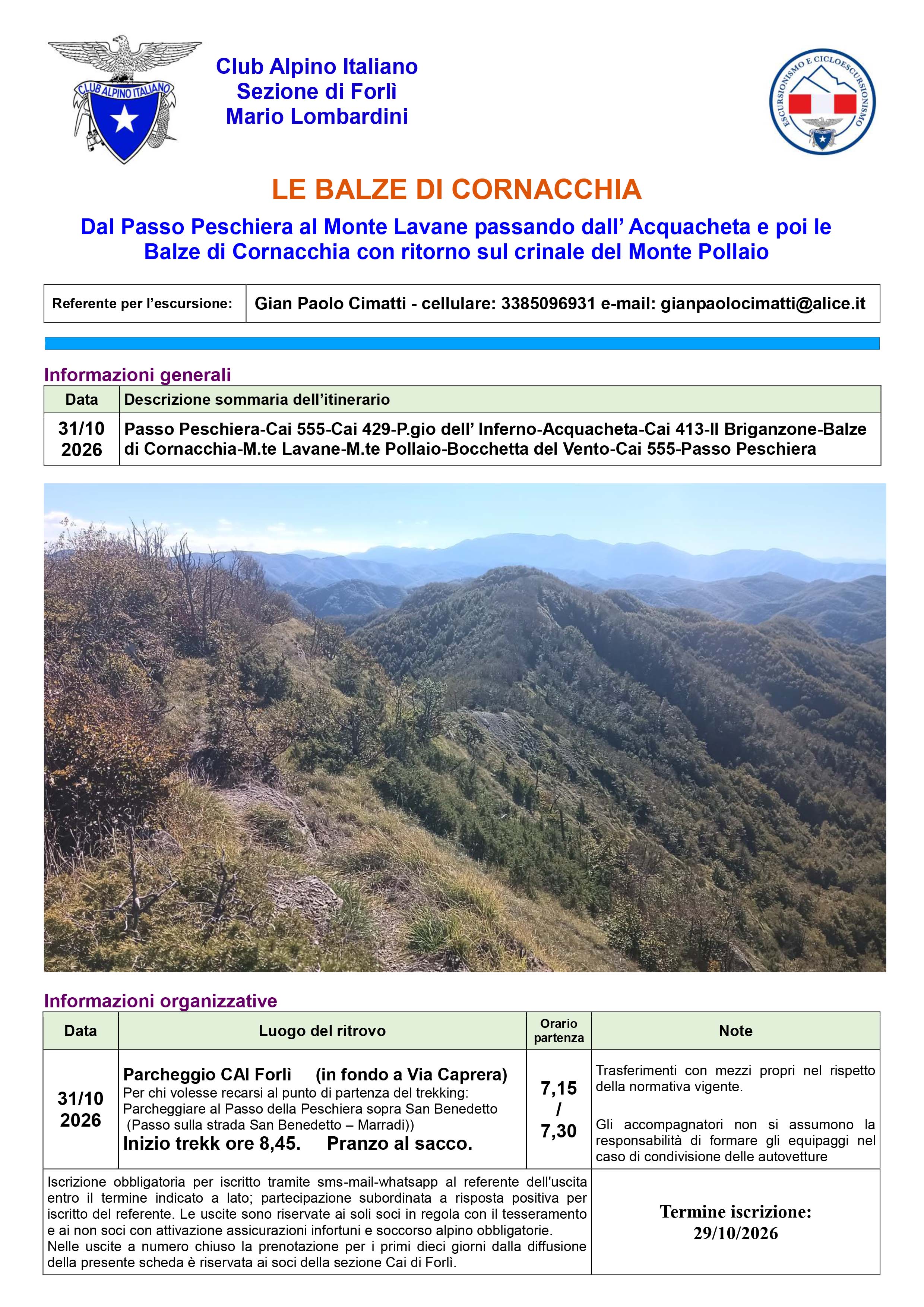 2026 10 31 Le Balze di Cornacchia